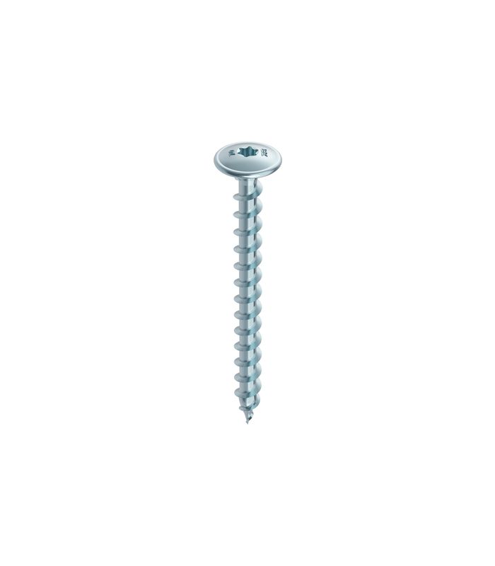 Tellerkopf-Schraube T-Drive VG 10 x 120 mm znBlau