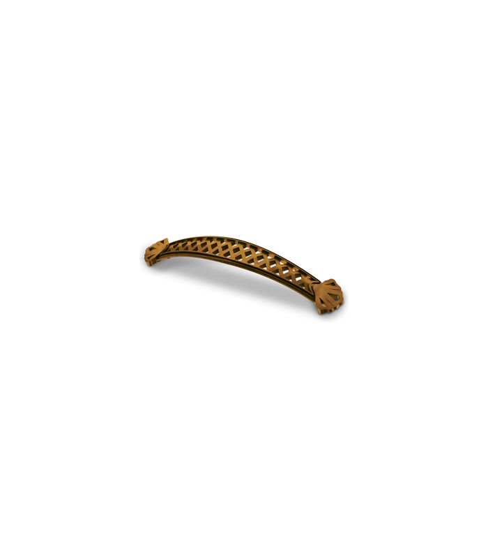 MB-Griff,B30x128mm,H28mm,Zink Zimella 9348241,messingoptik antik