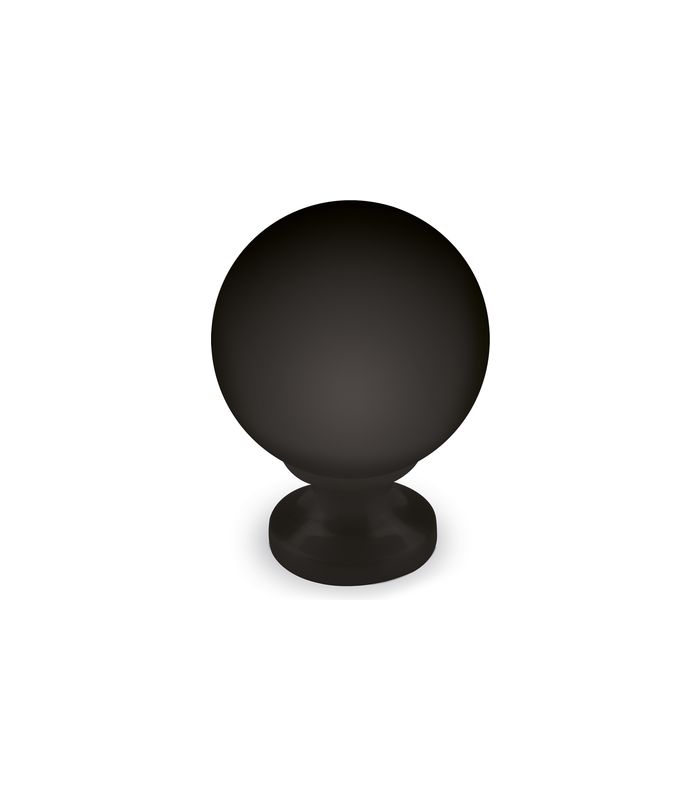 MB-Knopf,Ø30mm,Zink Bona 9345375,schwarz
