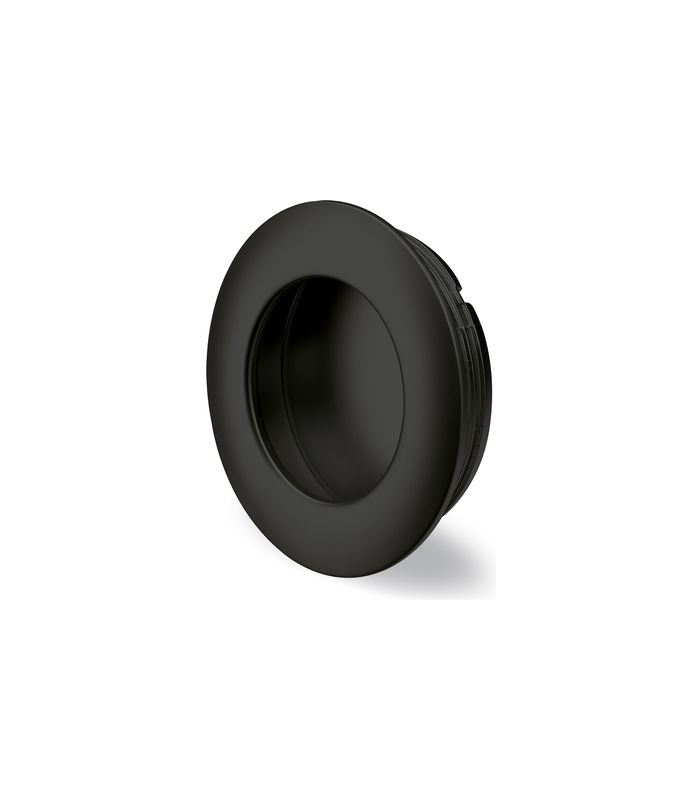 MB-Muschelgriff,rd.,Ø 41 Borgoa 9347580,zum Einlassen,schwarz