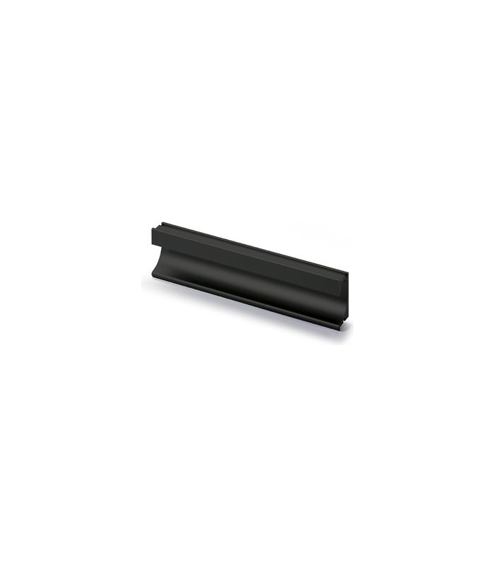 MB-Griffl.,individuell ablängbar,L2000mm Spira 9347582,Aluminium, schwarz matt