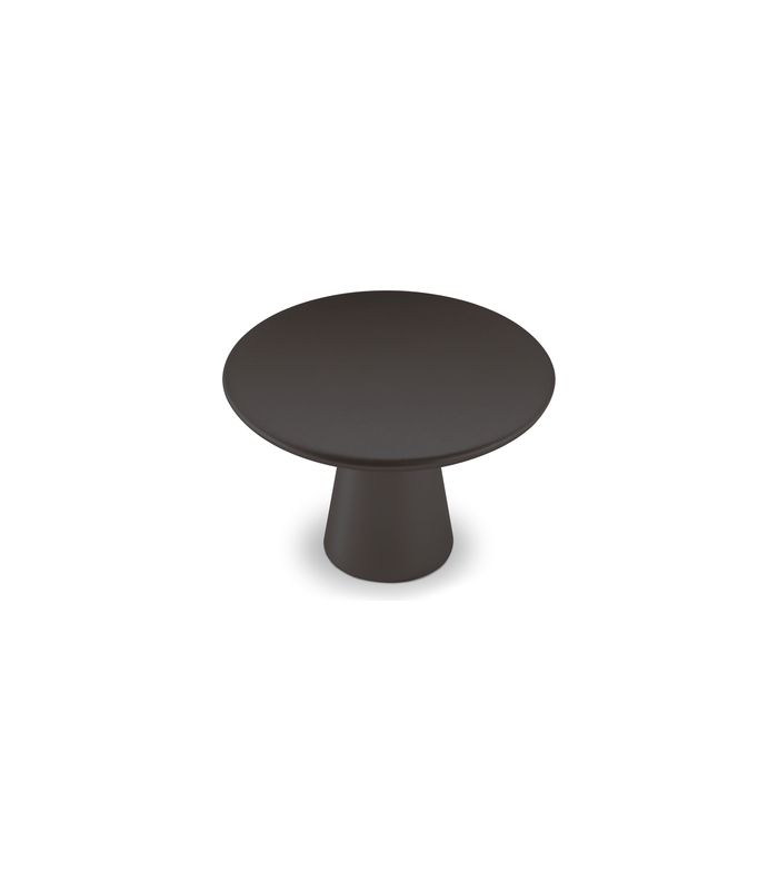 Möbel- Knopf, Issa, 9265885, Durchmesser 40mm, Höhe 27mm, Zink, schwarz matt