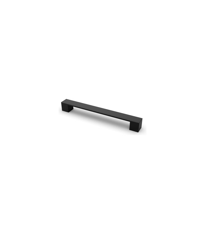 Möbel- Griff, Cheam, 9252430, Breite 25x 192mm, Höhe 25mm, schwarz, matt