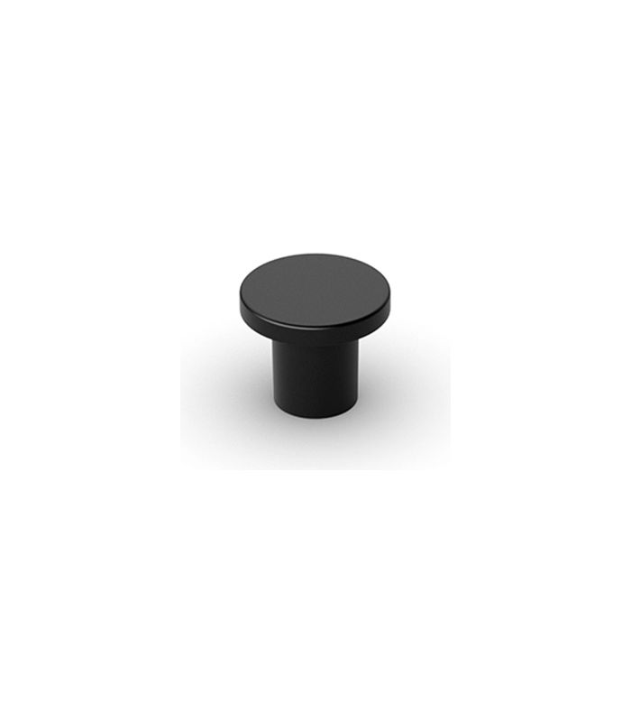 Möbel- Knopf, Tonala, 9266561, Durchmesser 24mm, Höhe 21mm, Zink, schwarz matt