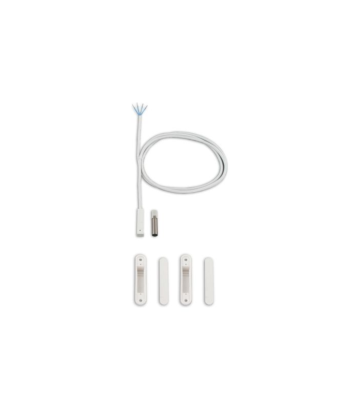 EINLASSREEDKONTAKT 6M KABEL WEISS