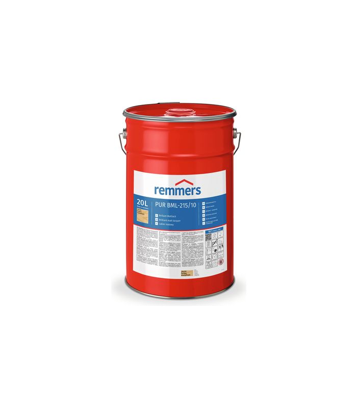 PUR BML-215-Brillant-Mattlack farblos tuchmatt 20 l