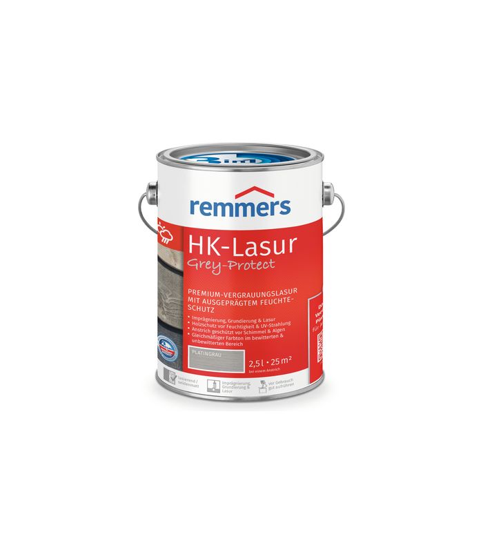 HK-Lasur 3in1 Grey-Protect platingrau (FT-26788) 2.5 l