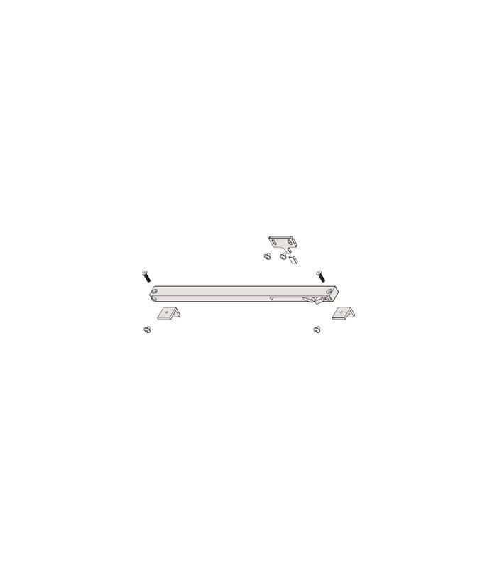 Softclose Dämpfereinheit für CASA ST-Systeme für max. 60Kg Türgewicht