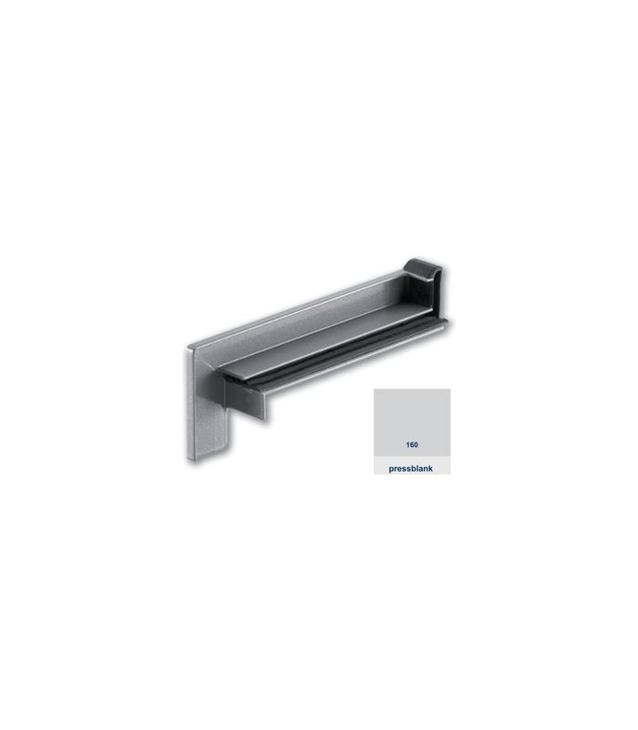 Bank Abschluss 460 mm blank Sichtbeton RAG² K links