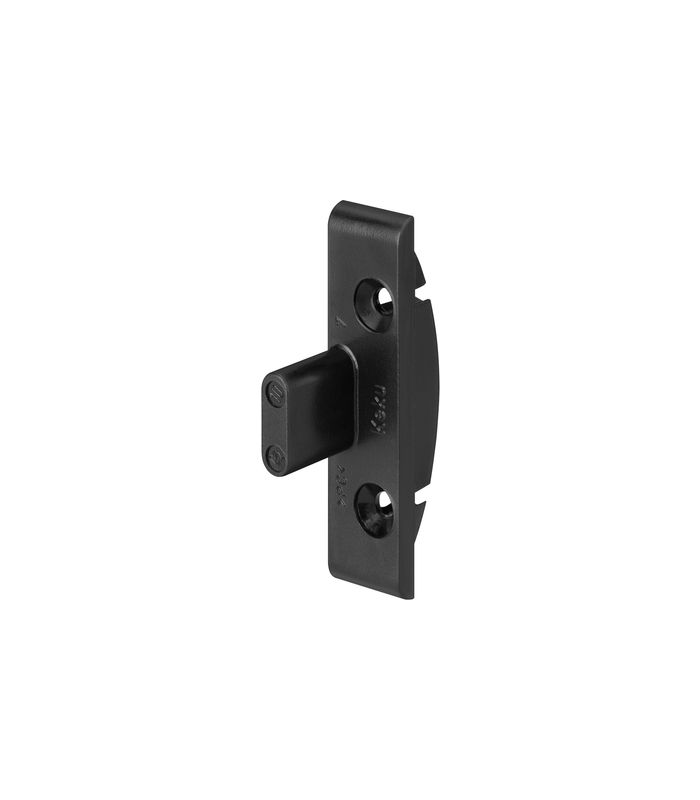 EH Rahmenteil zum Einnuten schwarz für Spanplattenschraube 4 mm