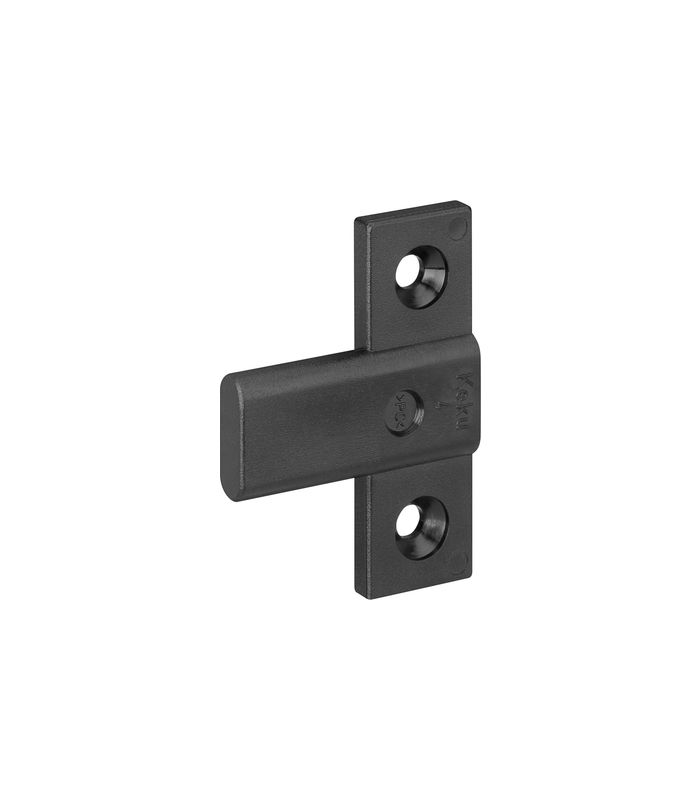 EH Flächenteil schwarz für Euro-Schraube 3 und 5 mm