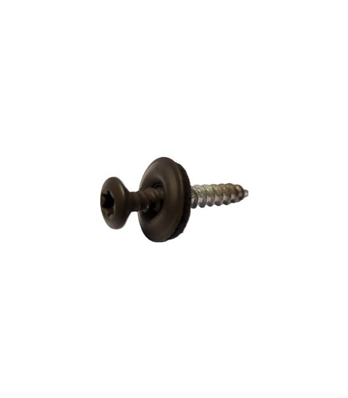 TIMI-Fensterbankschrauben A2 braun 3,9 x 28 mm TX 20, Grobgewinde