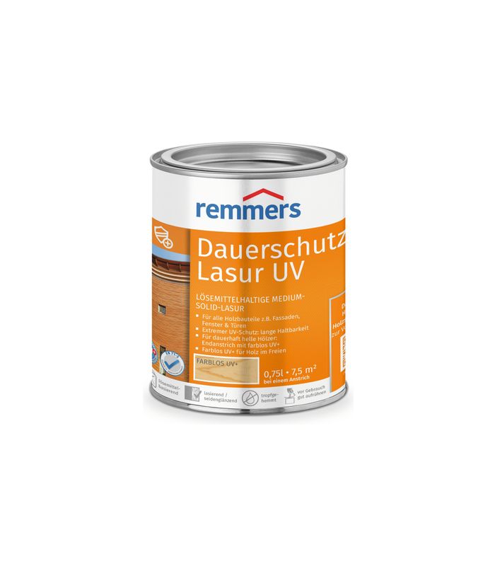 Dauerschutz-Lasur UV farblos UV+ 0.75 l