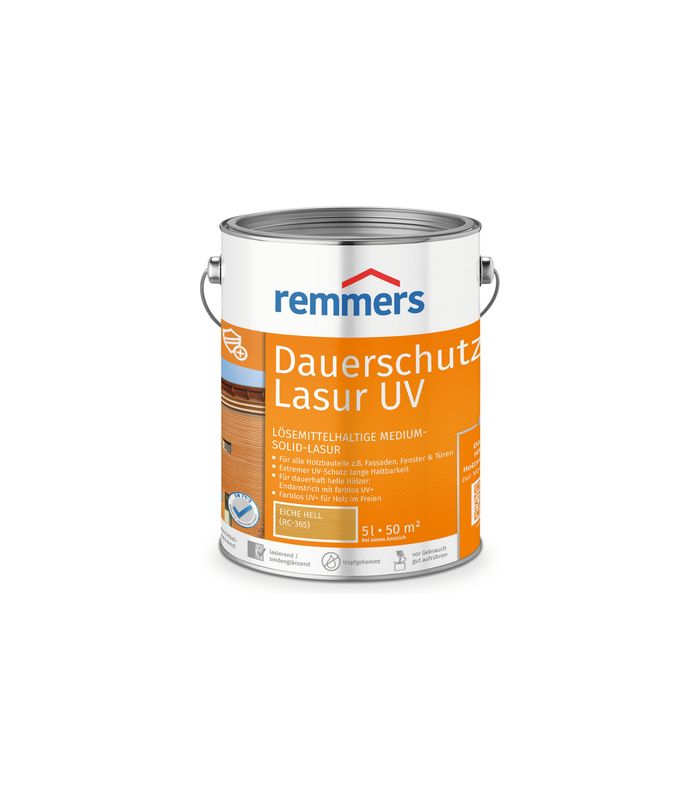 Dauerschutz-Lasur UV eiche hell (RC-365) 5 l