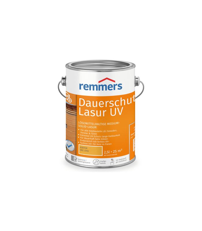 Dauerschutz-Lasur UV kiefer (RC-270) 2.5 l
