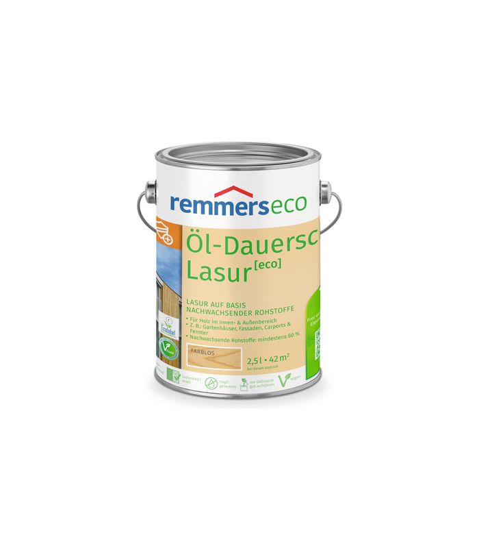 Öl-Dauerschutz-Lasur [eco] farblos 2.5 l