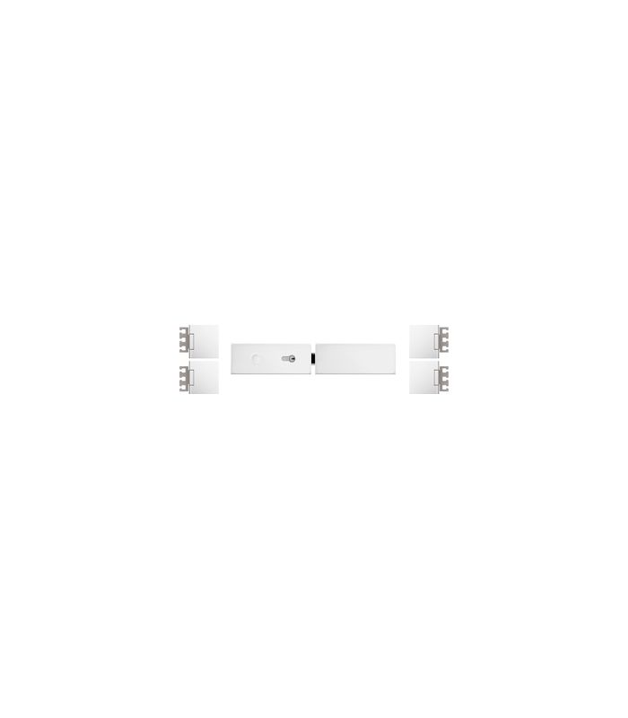 Beschlagset SO Square für VX 3.0 PZ DL 2flg Weiß