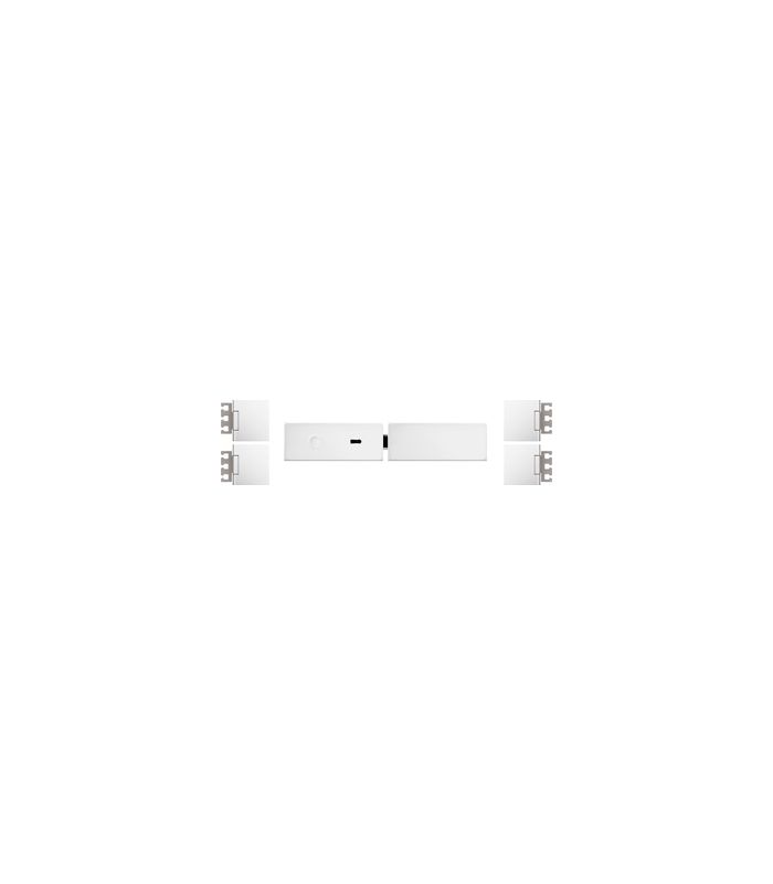 Beschlagset SO Square für VX 3.0 BB DL 2flg Weiß
