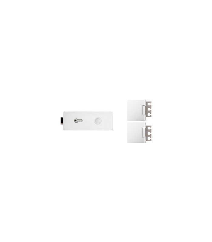 Beschlagset SO Square für VX 3.0 PZ DR Weiß