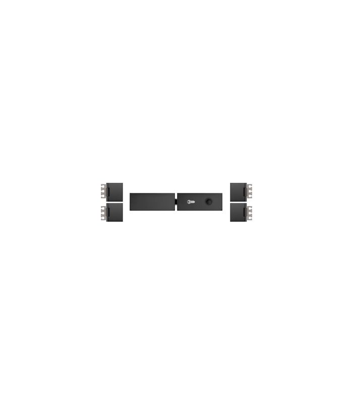 Beschlagset SO Square für VX 3.0 PZ DR 2flg Anthrazit