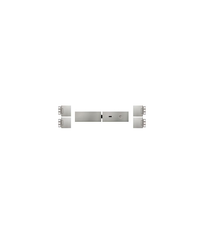 Beschlagset SO Square für VX 3.0 BB DR 2flg ähnl. Edelstahl matt