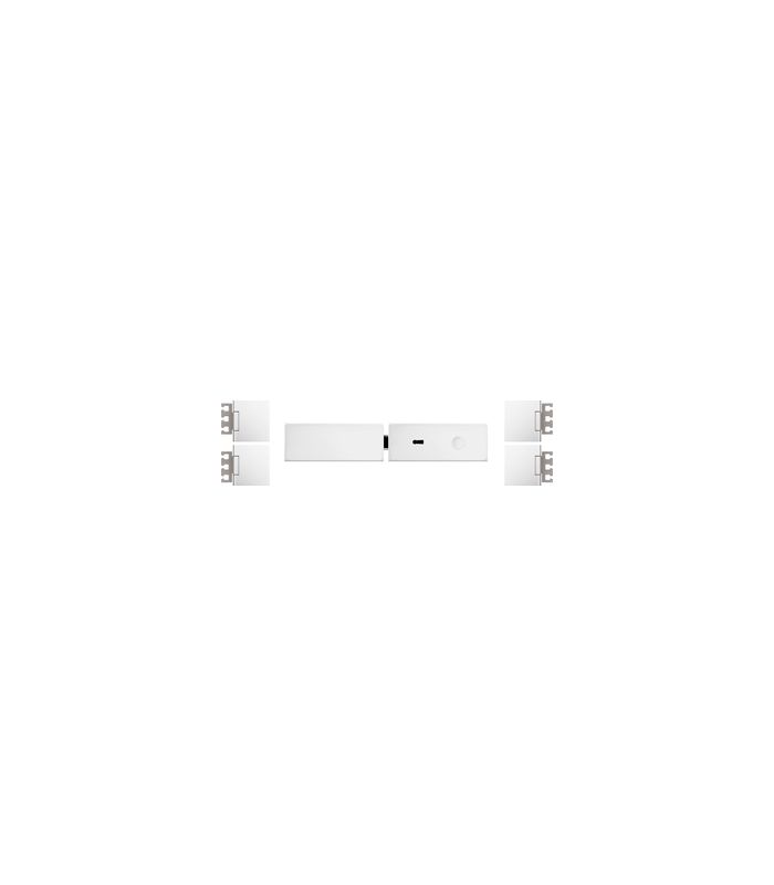 Beschlagset SO Square für VX 3.0 BB DR 2flg Weiß
