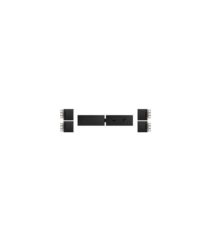 Beschlagset SO Square für VX 3.0 BB DR 2flg Schwarz