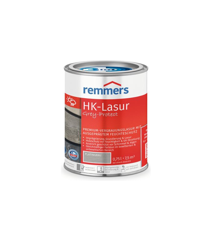HK-Lasur 3in1 Grey-Protect platingrau (FT-26788) 0.75 l