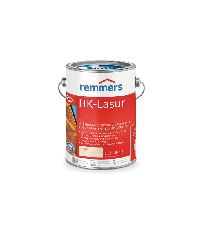 HK-Lasur 3in1 weiß (RC-990) 2.5 l