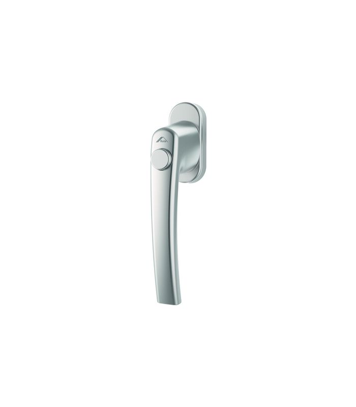 DK-Fenstergriff, mit Druckknopf, RotoLine, Standard, 7/37, silbern