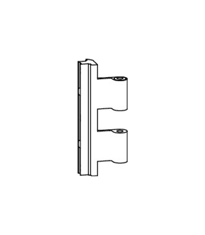 Drehflügel-Falzmittelband, DL-R, NT PowerHinge, 12/18-13, Stahl, F1, beschichtet