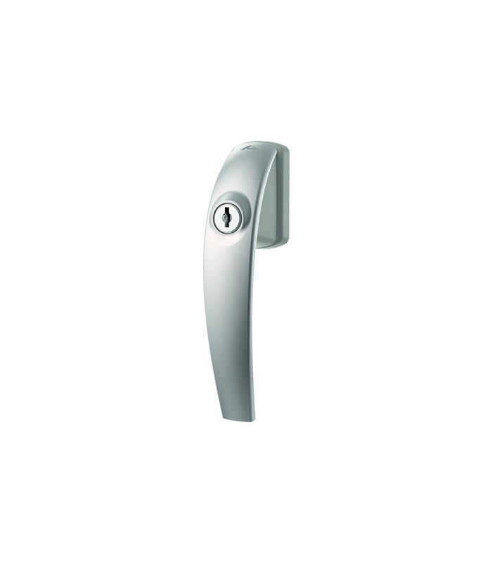 Fenstergriff,abschl.,Druckzyl.,7/37 Swing,Standard,silber