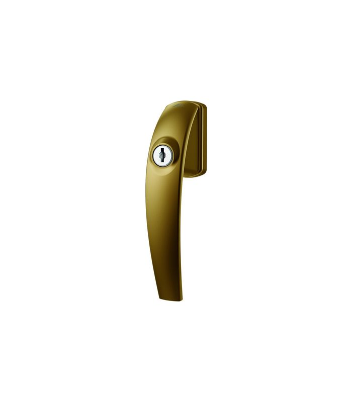 Fenstergriff,abschl.,Druckzyl.,7/37 Swing,Standard,bronze