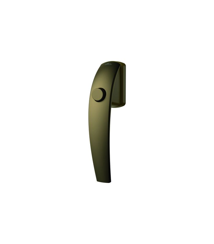 Fenstergriff,Druckkn.,univ.,7/37 Swing,Standard,mittelbronze
