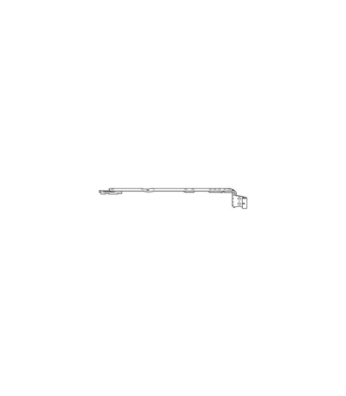 DK-Axerarm, P, Gr. 350, DIN Links, Stahl NX, KF 12/18-9