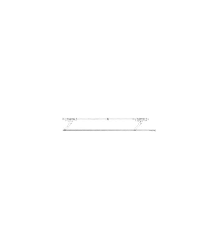 PSK-Gleitschere, Patio Alversa, oben FFB1251-1650mm, DIN Links-Rechts