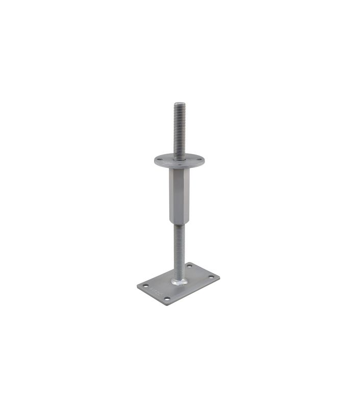 Pfostenträger PTP easy RS/LS Gewinde "CE" Verstellbereich 277-342 mm ZiNiP