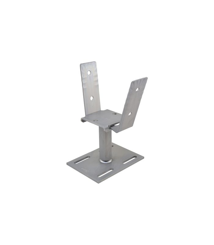 Pfostenträger PTP easy RS/LS Gewinde Verstellbereich 326-391 mm ZiNiP
