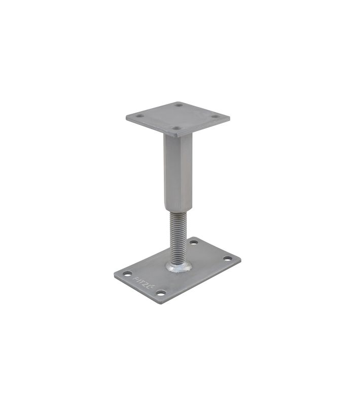 Pfostenträger PTP easy RS/LS Gewinde "CE" Verstellbereich 227-292 mm ZiNiP