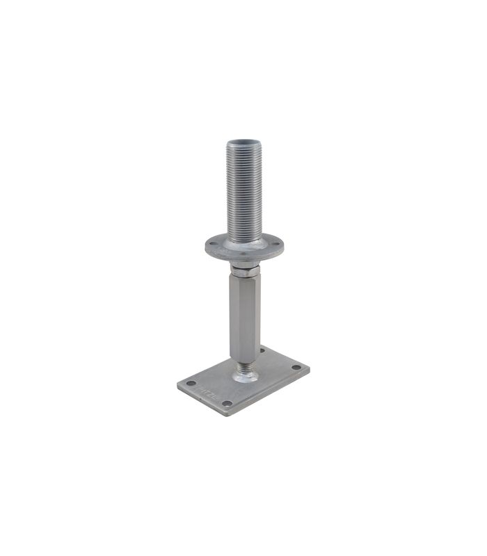 Pfostenträger PTP easy System 10931 "CE" Verstellbereich 195-310 mm ZiNiP