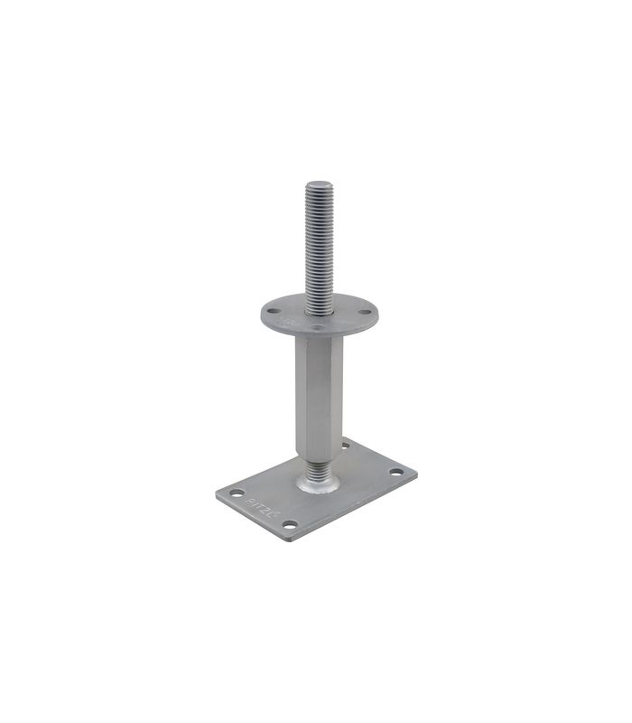 Pfostenträger PTP easy RS/LS Gewinde "CE" Verstellbereich 167-232 mm ZiNiP