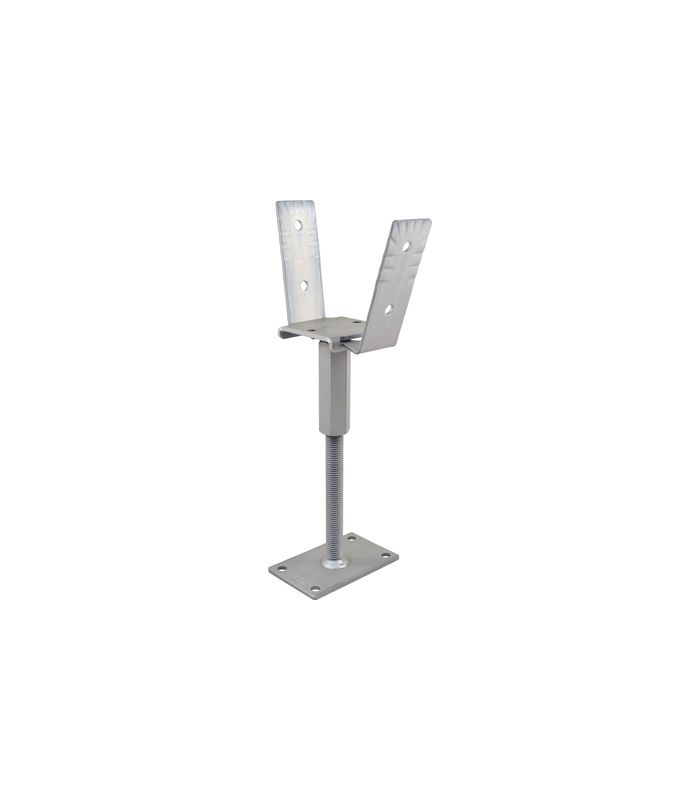 Pfostenträger PTP easy RS/LS Gewinde Verstellbereich 326-391 mm ZiNiP