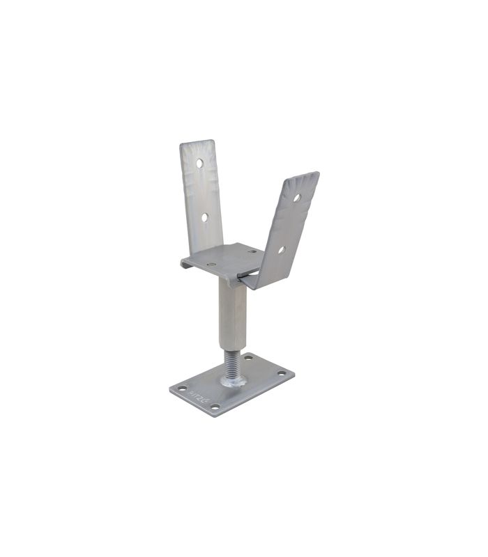 Pfostenträger PTP easy RS/LS Gewinde Verstellbereich 166-231 mm ZiNiP