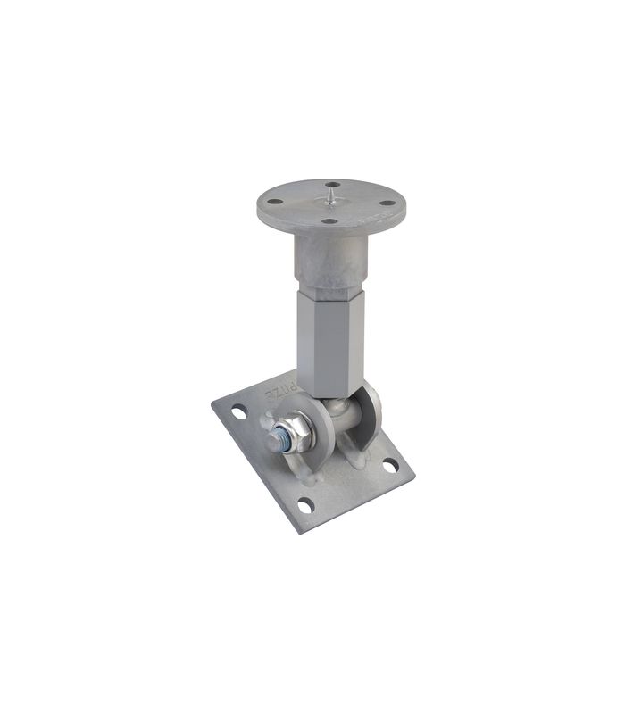 Pfostenträger PTP easy Stecksystem Z neigbar Verstellbereich 175-235 mm ZiNiP