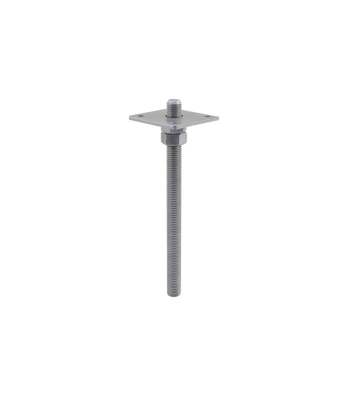 Pfostenträger PTP easy z.Einbetonieren mit Mutter verschweisst M24 x 330 mm ZiNiP