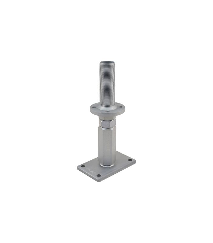 Pfostenträger PTP plus System 10931 "CE" Verstellbereich 195-285 mm ZiNiP
