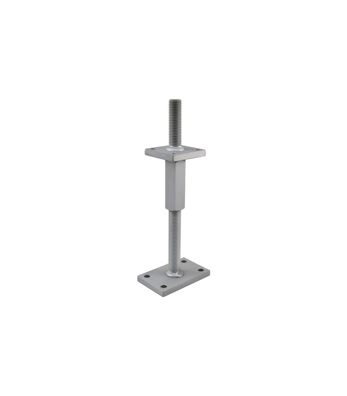 Pfostenträger PTP plus RS/LS Gewinde "CE" Verstellbereich 345-405 mm ZiNiP