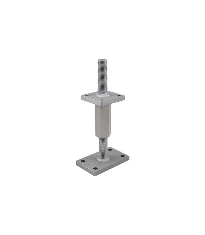 Pfostenträger PTP plus RS/LS Gewinde "CE" Verstellbereich 245-305 mm ZiNiP
