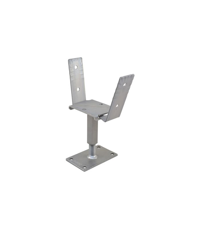 Pfostenträger PTP easy RS/LS Gewinde Verstellbereich 166-231 mm ZiNiP