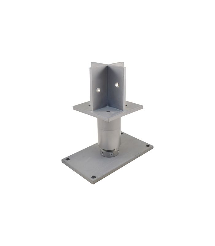 Pfostenträger PTP plus verstellbar Ausführung "CE" Verstellbereich 190-260 mm ZiNiP